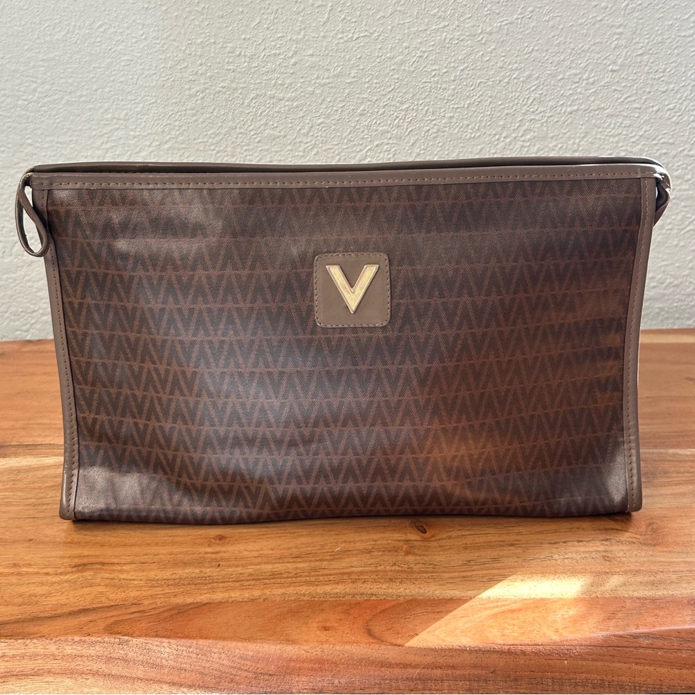 Mario Valentino Clutch Toiletry Pouch